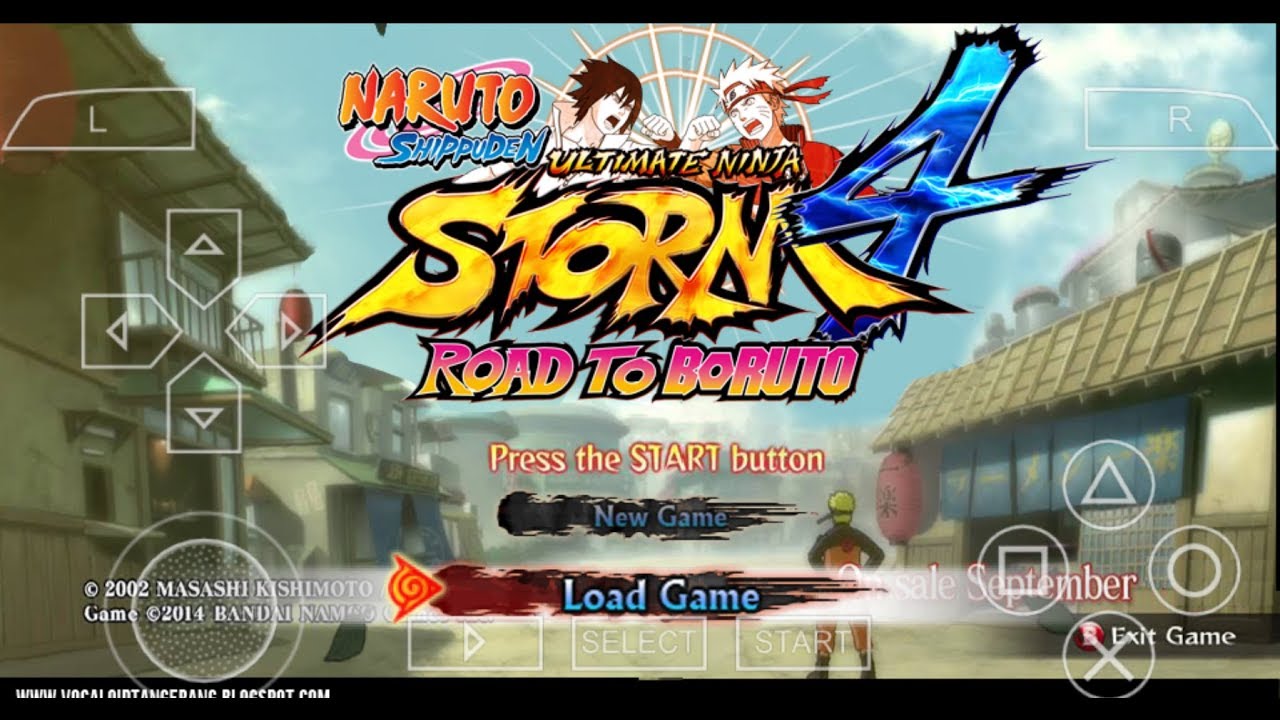 Naruto Ultimate Ninja Storm For Ppsspp econew